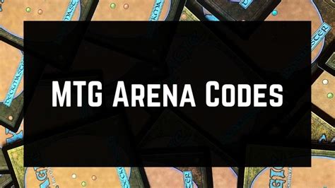 Mtg Arena Codes Updated Complete List January 2022 Amazing Game