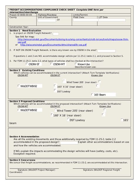 Prompt ListFHWA Department Of Transportation Doc Template PdfFiller