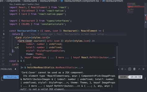 Typescript Error With Types Styled Components React Native Issue