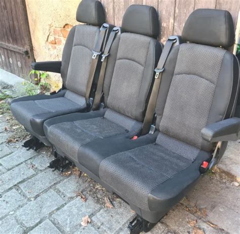 MERCEDES BENZ W639 Vito Viano V Klasse 3er 2 1 Sitzbank Sitz Komfort