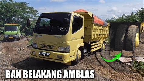 Dump Truk Pasir Amblas Saat Bongkar Muatan YouTube