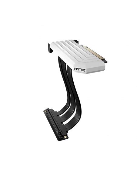 Hyte Pcie Luxury Riser Cable Blanco Cable Riser