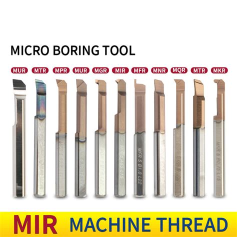 MFR MGR MIR MTR Small Bore Boring Tool Aseismic Carbide Micro Diameter