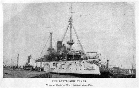 1898 Us Naval History The Battleship Uss Texas In The Ne… Flickr