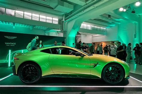 Presentación del nuevo Aston Martin Vantage más potencia y más tecnología