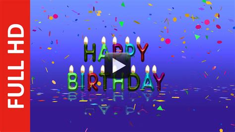 Tuyển chọn Happy Birthday Background Video Download Gần 300 mẫu đa dạng