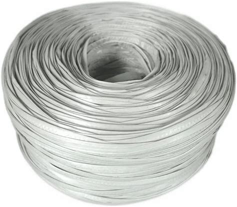 Grey Pp Polypropylene White Plastic Twine Roll M Mm At Rs