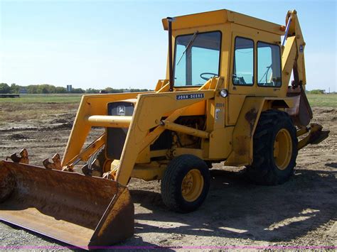 1978 John Deere 310a Loader Backhoe In Salina Ks Item 7455 Sold