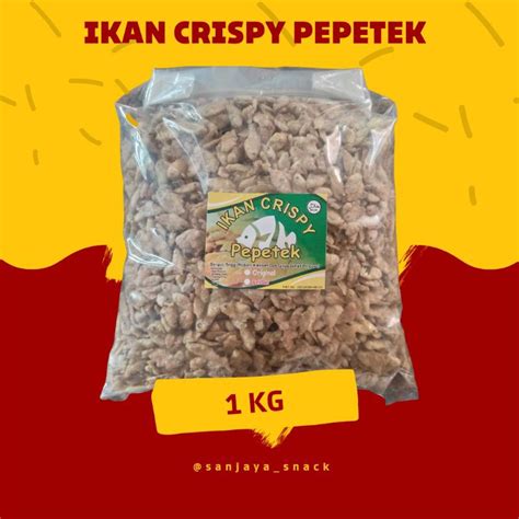 Jual Baby Fish Ikan Pepetek Crispy Kg Shopee Indonesia