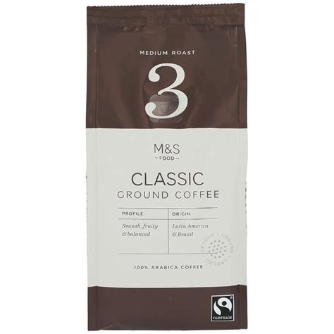 Mands Fairtrade Classic Ground Coffee Ocado