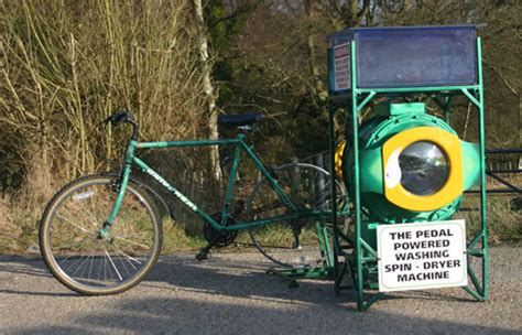 Cyclean Bike Powered Washing Machine