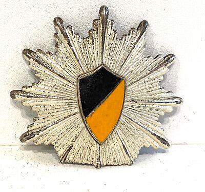 M Daille Broche Pucelle Insigne Militaire De B Ret Calot Allemand