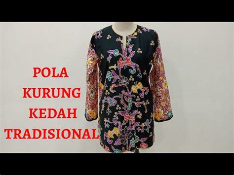 Pola Baju Kurung Kedah Moden Awie Manik Pola Baju Kurung Modern