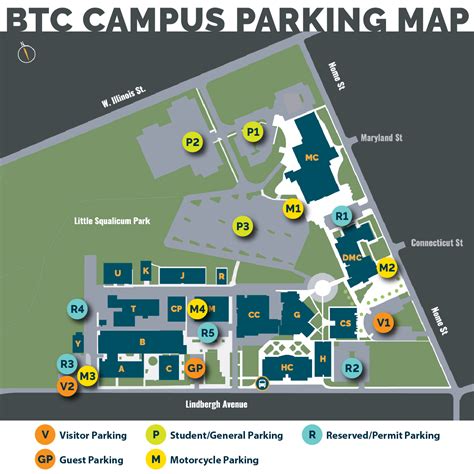 Campus Maps Bellingham Technical College