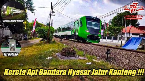 Uji Coba Kedua Trainset Terbaru Ka Krde Bandara Bias Buatan Pt Inka