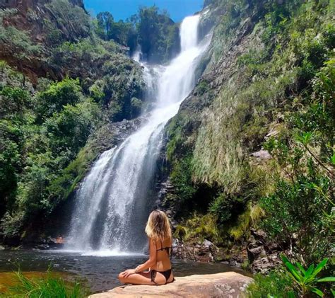 Cachoeira da Farofa Parque Nacional da Serra do Cipó Vem pro Cipó