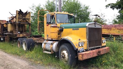 Kenworth Lowboy Truck Peerless Beam Trailer Youtube