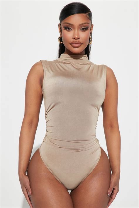 Sarah Bodysuit Mocha Fashion Nova Bodysuit Fashion Fashion Bodysuit