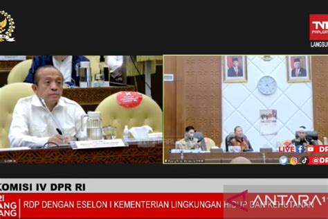 Klhk Usulkan Tambahan Anggaran Rp Triliun Untuk Antara News