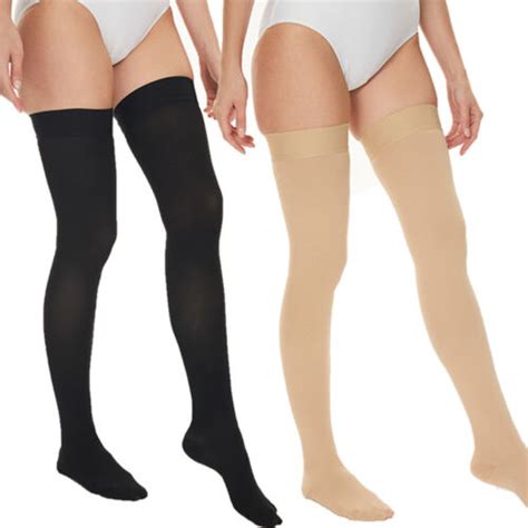 Thigh High Compression Stockings Unisex Ted Hose Socks Mmhg Anti