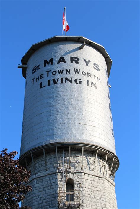 St Marys Water Tower St Marys Ontario Historic 1900 W Flickr