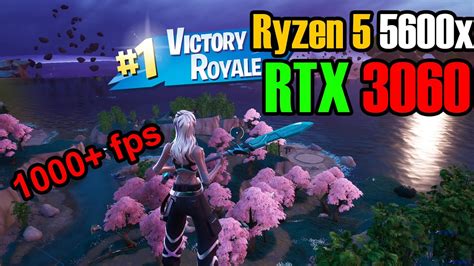 RTX 3060 Ryzen 5 5600x Fortnite Chapter 4 SOLO VS SQUADS