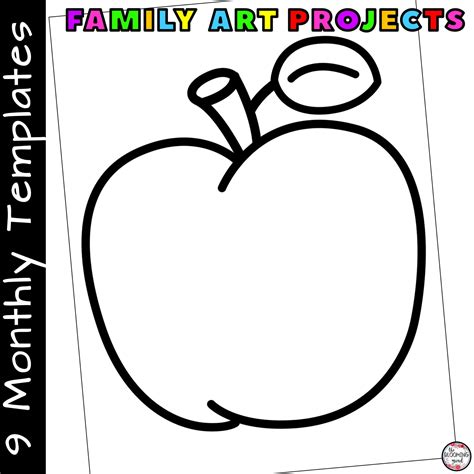 Monthly Take Home Art Projects For Preschool Or Kindergarten Made By