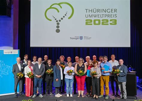 Umweltpreis 2023 Thüringer Ministerium für Umwelt Energie und