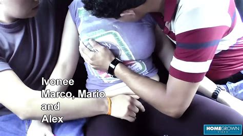 Busty Ivonne Fills Her Mouth And Pussy With Four Cocks Amateur Amateur