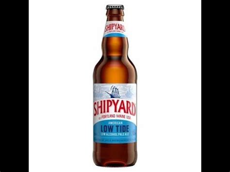 Shipyard American Low Tide Low Alcohol Pale Ale Alc Vol Review