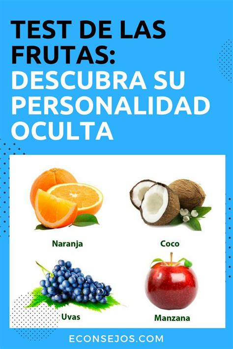 Descubre Cuál Fruta Eres En Este Divertido Test ¿acertamos Test Interesantes Test De