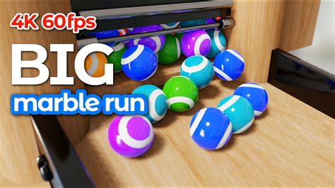 Big Marble Run 3d Animation In Blender Youtube
