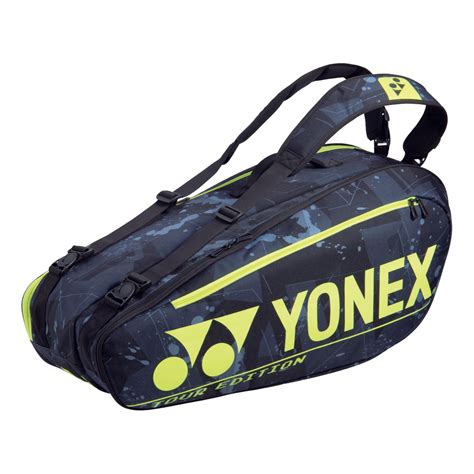 Buy Yonex Pro Racquet Bag 8er Racket Bag Black Yellow Online