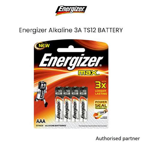 Energizer Alkaline 3a Ts12 Battery Future Forward