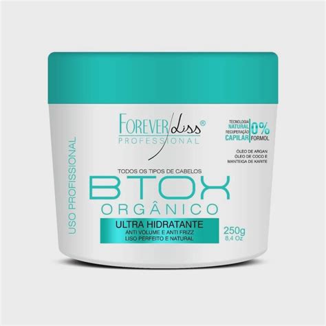 Forever Liss Botox Zero Hidratante Sem Formol 250g Submarino