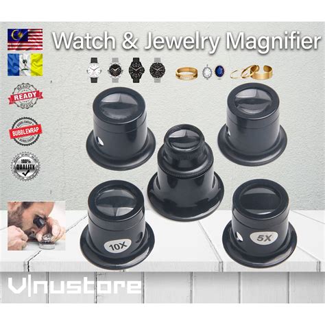 Watch Jewelry Magnifier X X X X X Magnifying Eye Glass Loupe