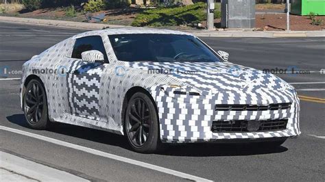 2022 Nissan Z Spied Testing On The Street In Production Trim