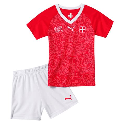 Puma Trikotset Kinder Mini Heimset Der Schweizer Nationalmannschaft