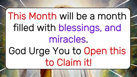 This Month Will Be A Month Filled With Miracles How To Experience