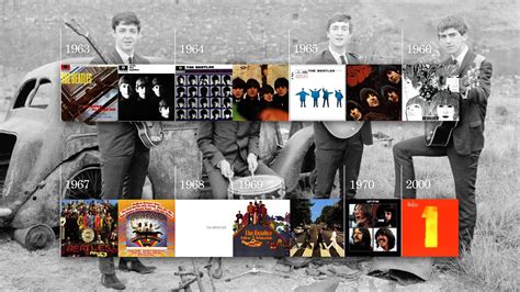 🥇 Beatles bands album covers albums discography 60s wallpaper | (103645)