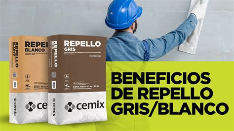 Repello Cemix Recubrimiento En Polvo Para Muros En Un Solo Paso