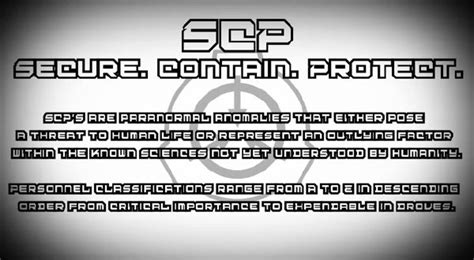 Scp Expanding On Object And Staff Classifications Test