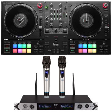 Hercules DJ DJControl Inpulse T7 2 Deck Motorized DJ Controller PSG