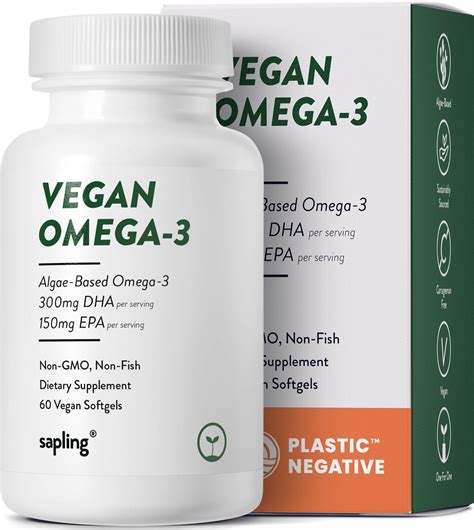 Buy Vegan Omega Supplement Based Dha Epa Ty S Carrageenan Free