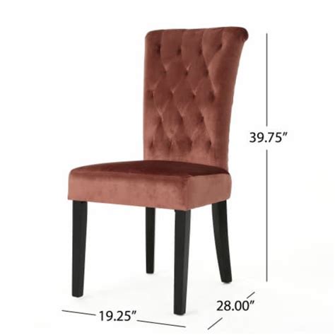 Simplie Fun Grand Velvet Tufted Dining Chairs Elevate Your Dining