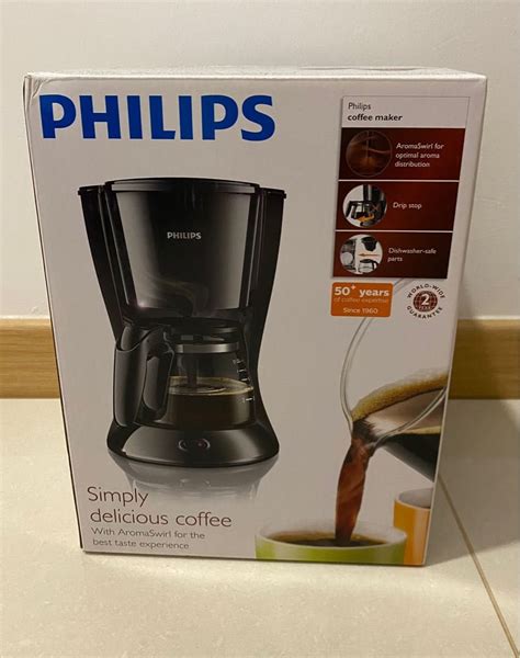 Philips Coffee Maker Hd743120 Tv And Home Appliances Kitchen Appliances Coffee Machines