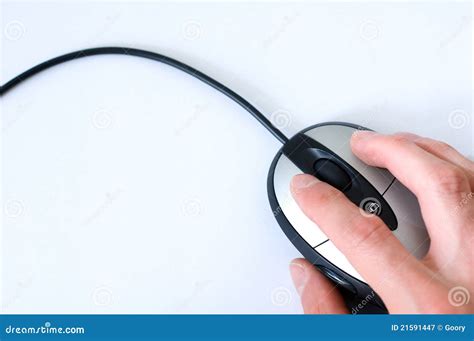 Using Computer Mouse Royalty Free Stock Photography - Image: 21591447