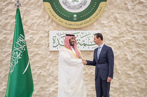 Syria Assad Shakes Hands Kisses Cheeks With One Time Foes At Arab