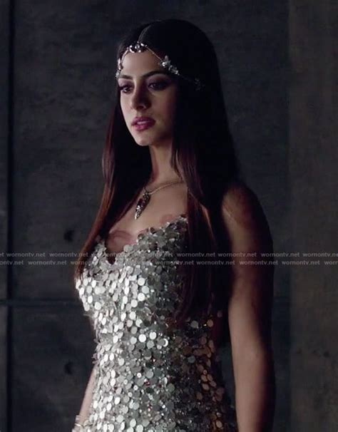 Wornontv Isabelles Sequin Cocktail Dress On Shadowhunters Emeraude