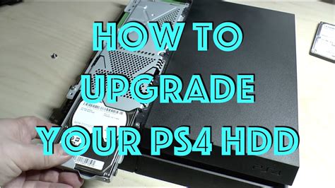 How To Upgrade Your Ps4 Hdd 2tb Youtube